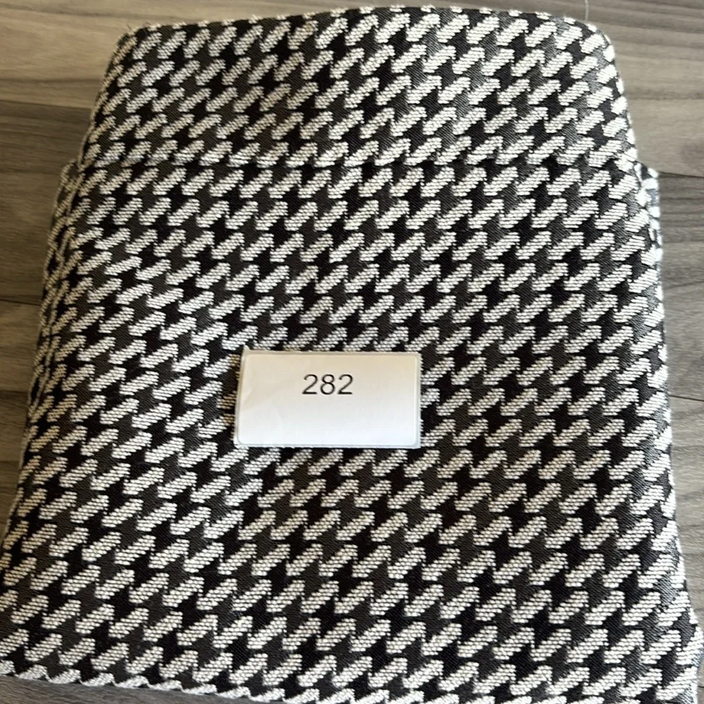 LOFT Black and gray Textured Skirt
